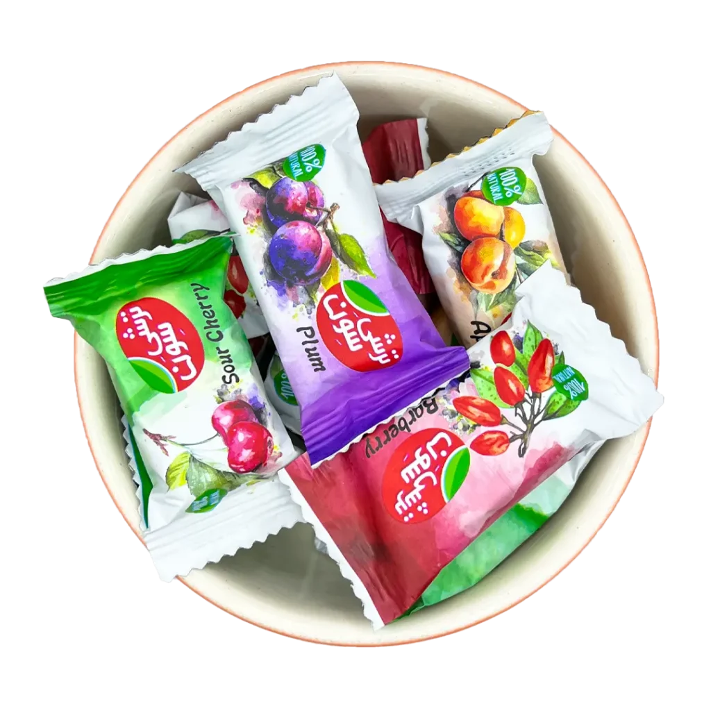 خرید لواشک پذیرایی